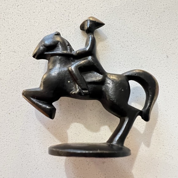 Richard Rohac Other - Richard Rohac Austrian Bronze‎ Horse & Rider RR Marked Vienna MCM